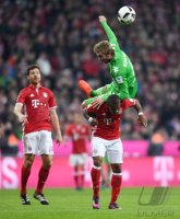 Fussball 1. Bundesliga Saison 16/17: FC Bayern Muenchen - Borussia Moenchengladbach