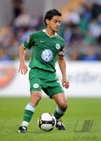 FUSSBALL 1. BUNDESLIGA, Wolfsburg: JOSUE Einzelaktion