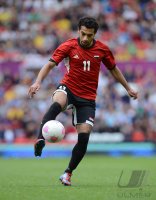 FUSSBALL Olympia 2012 Maenner: MOHAMED SALAH (Aegypten)