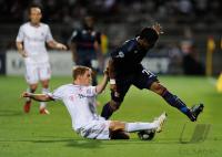 FUSSBALL  International CHL 2009/2010: Olympique Lyon - FC Bayern  Muenchen