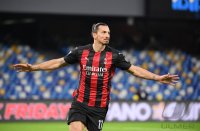 FUSSBALL SERIE A 2020/2021: JUBEL Zlatan Ibrahimovic (AC Mailand)