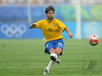 FUSSBALL  Olympia 2008   Vorrunde  Maenner   Brasilien - Belgien