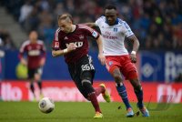 Fussball, 1. Bundesliga  Saison 2013/2014: Hamburger SV - 1. FC Nuernberg
