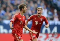 Fussball 1. Bundesliga, Saison 2012/2013:  FC Schalke 04 - FC Bayern Muenchen