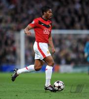 FUSSBALL  International CHL 09/10 :  Antonio Valencia (ManU)