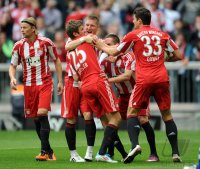 Fussball 1. Bundesliga : FC Bayern Muenchen - FC Schalke 04
