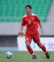 FUSSBALL INTERNATIONAL:  Pak Chol Jin  (Nordkorea)