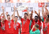 Fussball 1. Bundesliga Saison 18/19: Meister FC Bayern Muenchen