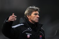 Fussball 3. Bundesliga: Trainer Klaus Augenthaler (Unterhaching)