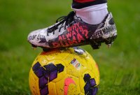 Fussball International Serie A 13/14 :Pumaschuhe von  Mario Balotelli (AC Mailand)