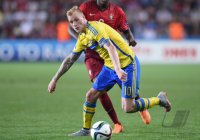 Fussball U 21 Europameisterschaft Finale 2015: Schweden - Portugal