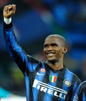 Fussball Champions League  Saison 2010/2011:  Samuel Eto'o , Eto  (Inter)