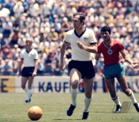 Fussball International WM 1970: Franz BECKENBAUER (Deutschland)