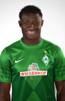 Fussball 1. Bundesliga, Saison 2012/2013, Werder Bremen: Joseph Akpalla im exklusiven Pressefoto ULMER Fotoshooting