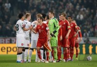 FUSSBALL  DFB POKAL SAISON  11/12  HALBFINALE: Borussia Moenchengladbach - FC Bayern Muenchen