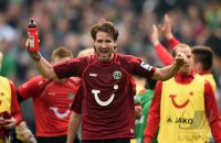 Fussball, 1. Bundesliga  Saison 2013/2014: Hannover 96 -  Hamburger SV