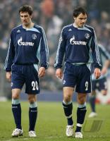 Fussball, Champions League, Schalke: KRSTAJIC und WESTERMANN