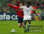 FUSSBALL CHL   FCB  - AC Mailand   Spielszene