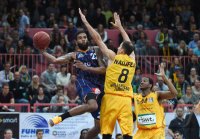 Basketball 1. Bundesliga 15/16 Hauptrunde: Walter Tigers Tuebingen - Eisbaeren Bremerhaven