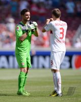 Fussball  1. Bundesliga  13/14: VfB Stuttgart - Bayer Leverkusen
