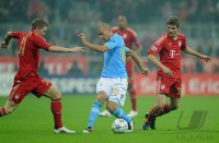 Fussball CHL  Saison 2011/2012:  FC Bayern Muenchen - SSC Neapel