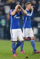 Fussball CHL 14/15 Achtelfinale: Enttaeuschung FC Schalke 04