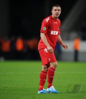 Fussball: DFB Pokal, 2. Hauptrunde: 1. FC Koeln, PODOLSKI