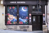 Corona-Krise: Geschlossene Kneipe Chez Michel in Tuebingen