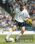 FUSSBALL Schottland -Deutschland  Frings (GER)  am Ball