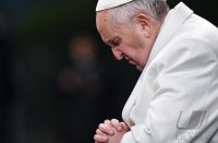 Rom Karfreitag 2015; Via Crucis am Kolosseum; Papst Franziskus I.