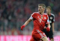Fussball  1. Bundesliga  13/14: Bastian Schweinsteiger (FC Bayern Muenchen)