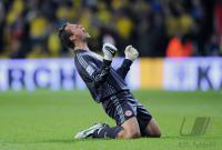 Fussball WM  2010  Qualifikation:  Daenemark - Schweden