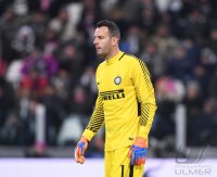 FUSSBALL SERIE A 2017/2018: Torwart Samir Handanovic (Inter Mailand)