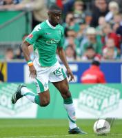 Fussball 1. Bundesliga: Bremen, SANOGO Einzelaktion