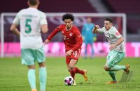 Fussball 1. Bundesliga Saison 20/21: FC Bayern Muenchen - SV Werder Bremen