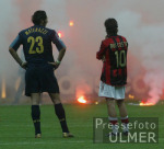 Fussball CHL AC Mailand  -  Inter Mailand