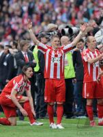 Fussball 1. Bundesliga : Deutscher Meister 09/10   FC Bayern Muenchen