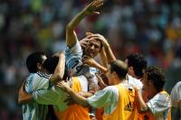 Fussball International 42. Copa America in VenezuelaPeru - Argentinien