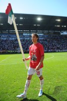 2. Fussball Bundesliga : AUGSBURG JUBEL NACH DEM AUFSTIEG IN DIE ERSTE 1. BL