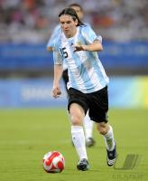 FUSSBALL  Olympia 2008  Peking  Vorrunde Argentinien - Australien