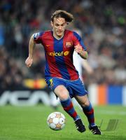 Fussball CHL  Halbfinale: MILITO  (FC Barcelona)