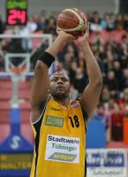 Basketball 1. Bundesliga  Walter Tigers Tuebingen - Rheinenergie Koeln