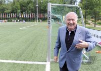 Fussball  International: FIFA Praesident Joseph S. Blatter (Schweiz)
