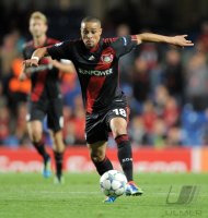 Fussball CHL  Saison 2011/2012:  Sidney Sam (Bayer 04 Leverkusen)