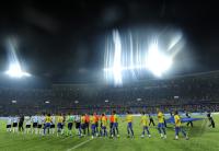 FUSSBALL  Olympia 2008   Halbfinale  Maenner   Argentinien - Brasilien