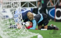 FUSSBALL CHAMPIONSLEAGUE FINALE 2000/2001:  Torwart Oliver Kahn (FC Bayern Muenchen)