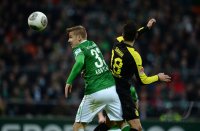 Fussball, 1. Bundesliga  Saison 2013/2014: SV Werder Bremen - Borussia Dortmund