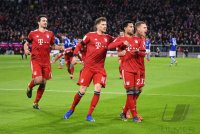 Fussball 1. Bundesliga Saison 18/19: FC Bayern Muenchen - FC Schalke 04
