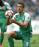 Fussball, 1. Bundesliga  Saison 2014/2015: SV Werder Bremen - Borussia Moenchengladbach