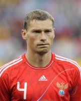 Fussball International Testspiel:  Alexey Berezutskiy (Russland)